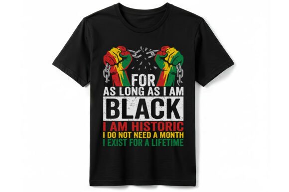 Black History Historic T-shirt Graphics