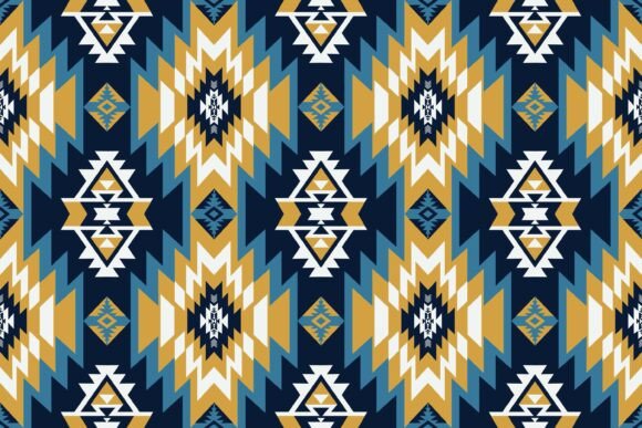 Colorful Aztec Southwest Pattern Graphics