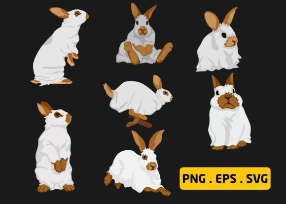 Cute Ghost Rabbit Svg for Crafts and Graphics