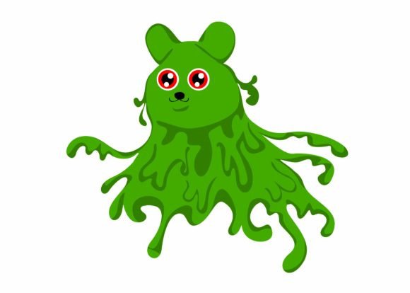 Cute Slime Mouse Svg, Halloween Svg