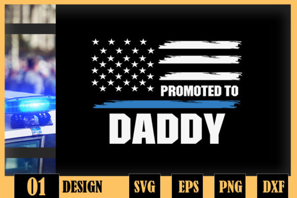 Dad to Be Police Law Enforcement Daddy Graphics