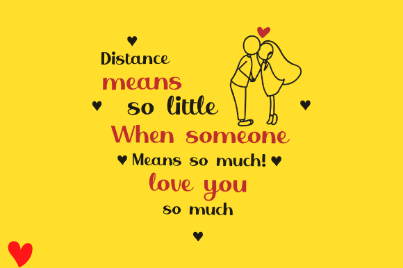 GIRLFRIEND BOYFRIEND LONG DISTANCE GIFT Graphics
