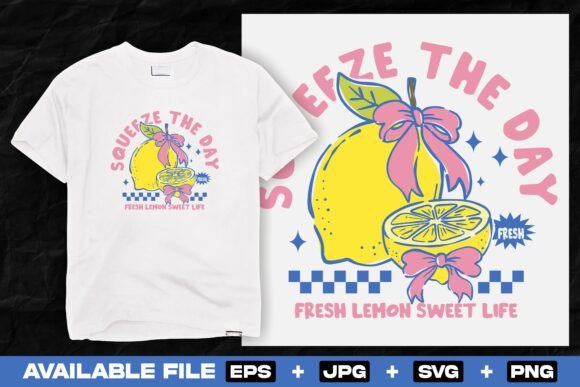 Handdrawn Coquette Lemon Illustration Graphics