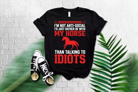 I d Just Rather T-Shirt Design Graphics