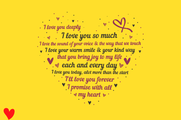 LOVE SIGN HEART GIFT for HIM for HER